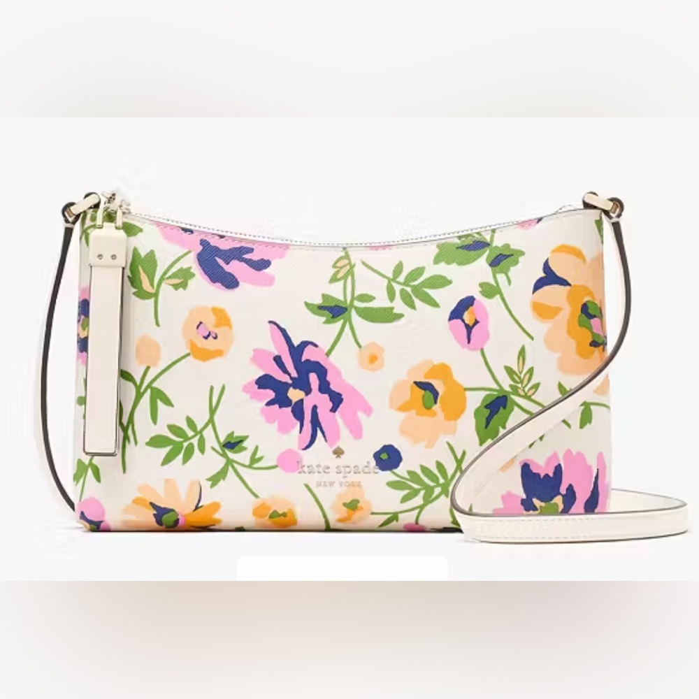 NWT Kate Spade Floral Crossbody Bag